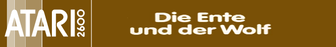 Die Ente und der Wolf logo for Atari 2600